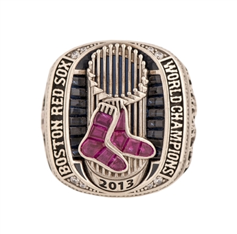 2013 Boston Red Sox Championship Staff Ring - Claudio Sanchez Moreno